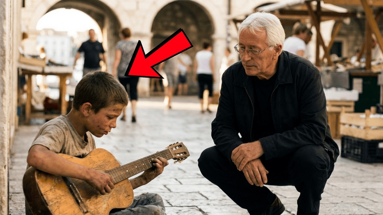 Dijete s Ulice Sviralo je Pjesmu Olivera s Razbijenom Gitarom — Oliver je Zastao i Učinio OVO