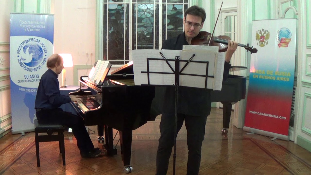 BAILECITO Y AIRES SANTIAGUEÑOS. Pablo Sangiorgio(violín) y Edgardo Roffé(piano)