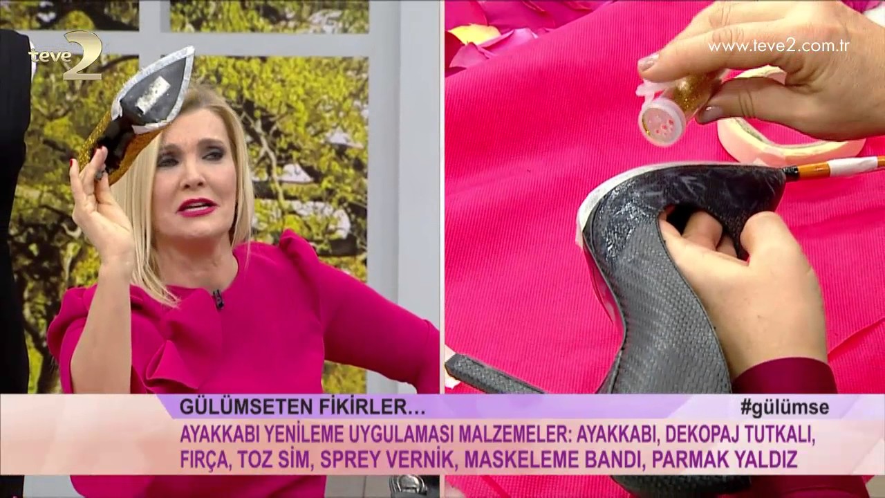 Derya Baykal'la Gülümse: Ayakkabı Yenileme Uygulaması
