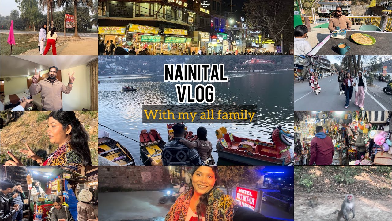 Delhi to Nainital trip😍😱☺️✌️#nainital #traviling #nature #enjoy #family #weather #vlog #food ￼
