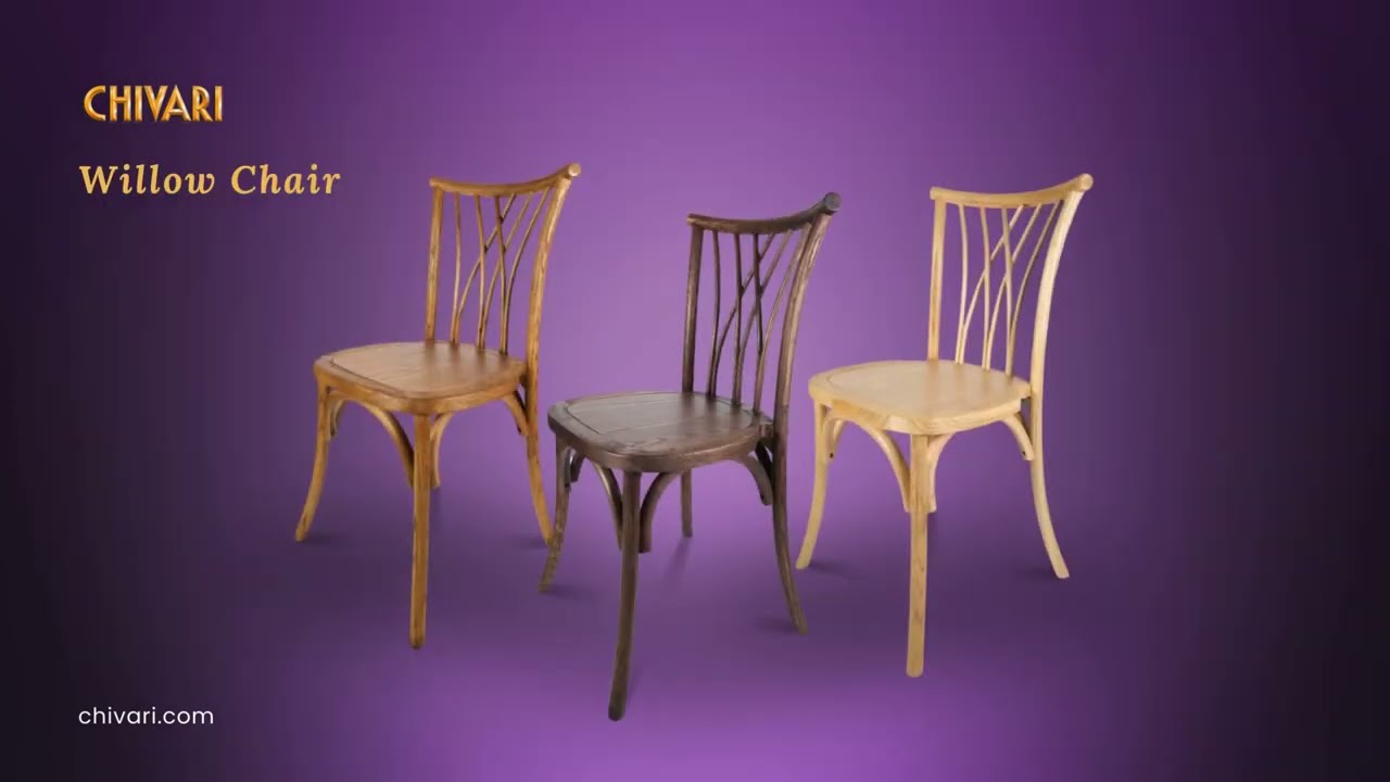 Stunning Willow Chairs for Rustic Events  | Chivari