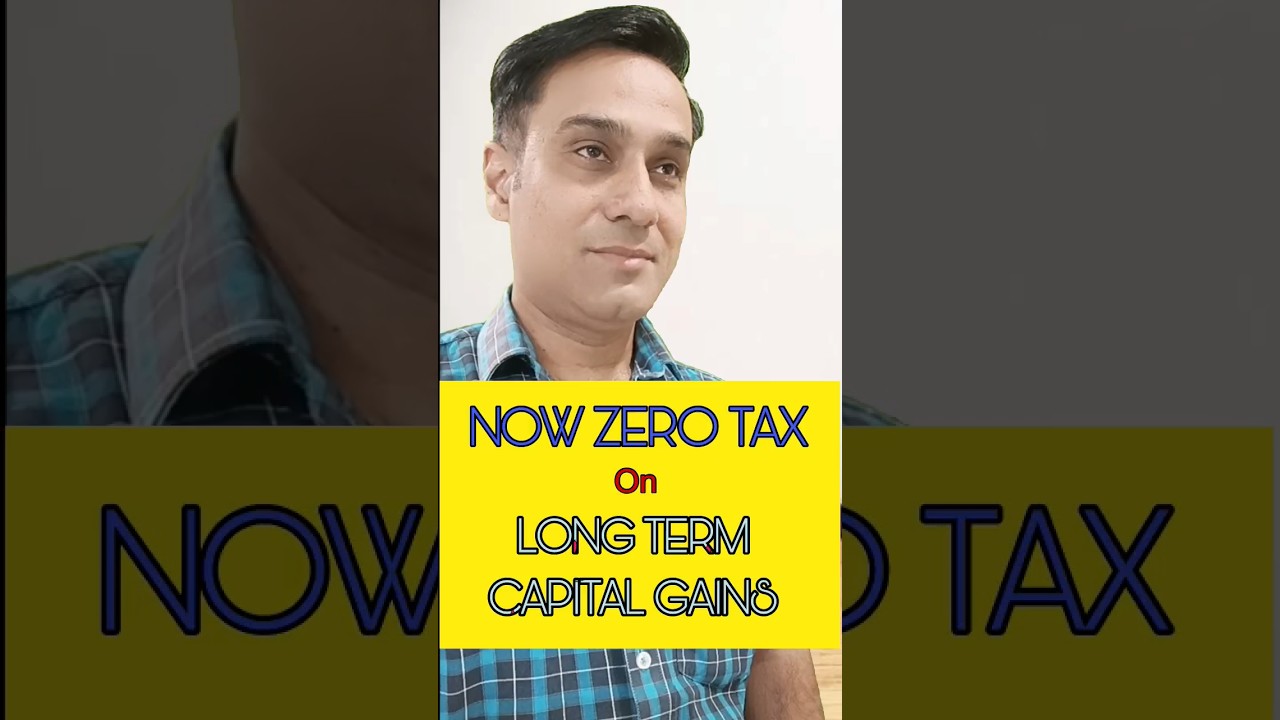 Zero tax on Long term Capital gains from Equity & Mutual funds| Section 54F#zerotax #capitalgain