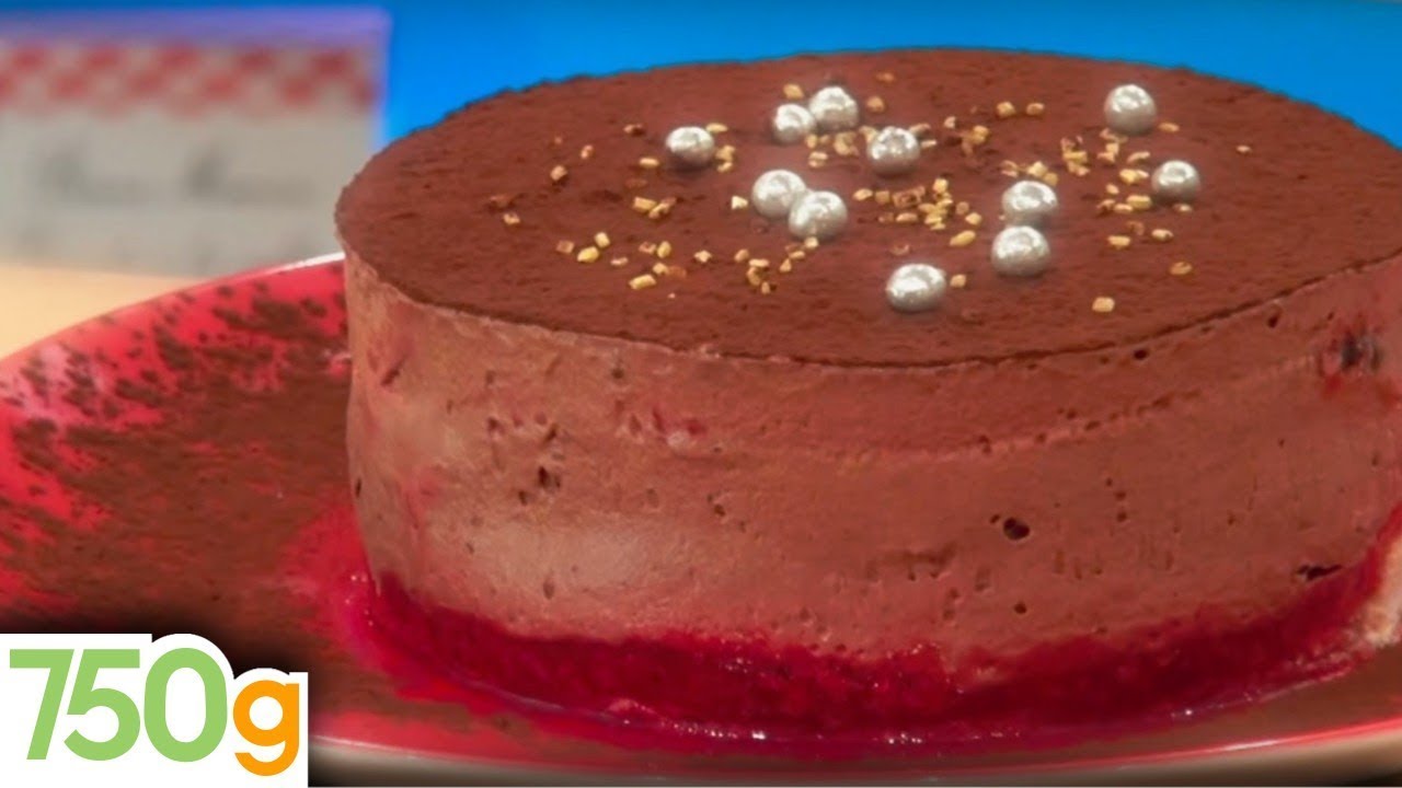 Recette du Royal au chocolat et aux framboises - 750g
