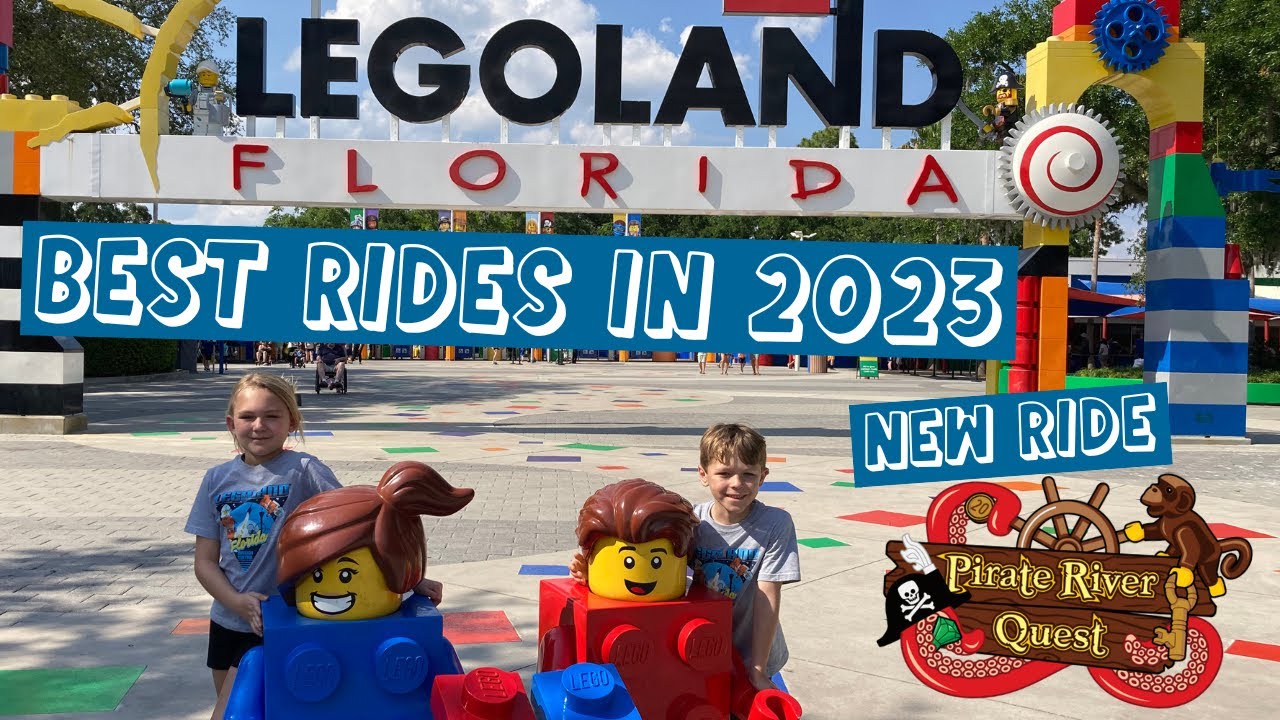 ЛУЧШИЕ АТТРАКЦИОНЫ LEGOLAND Florida в 2023 году I Полные обзоры аттракционов, Новый аттракцион «П...