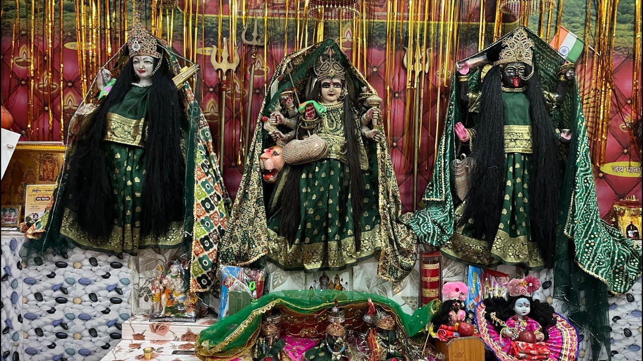 🙏Mata Vaishno Devi Mandir Kasolipur dham live Aarti 🙏