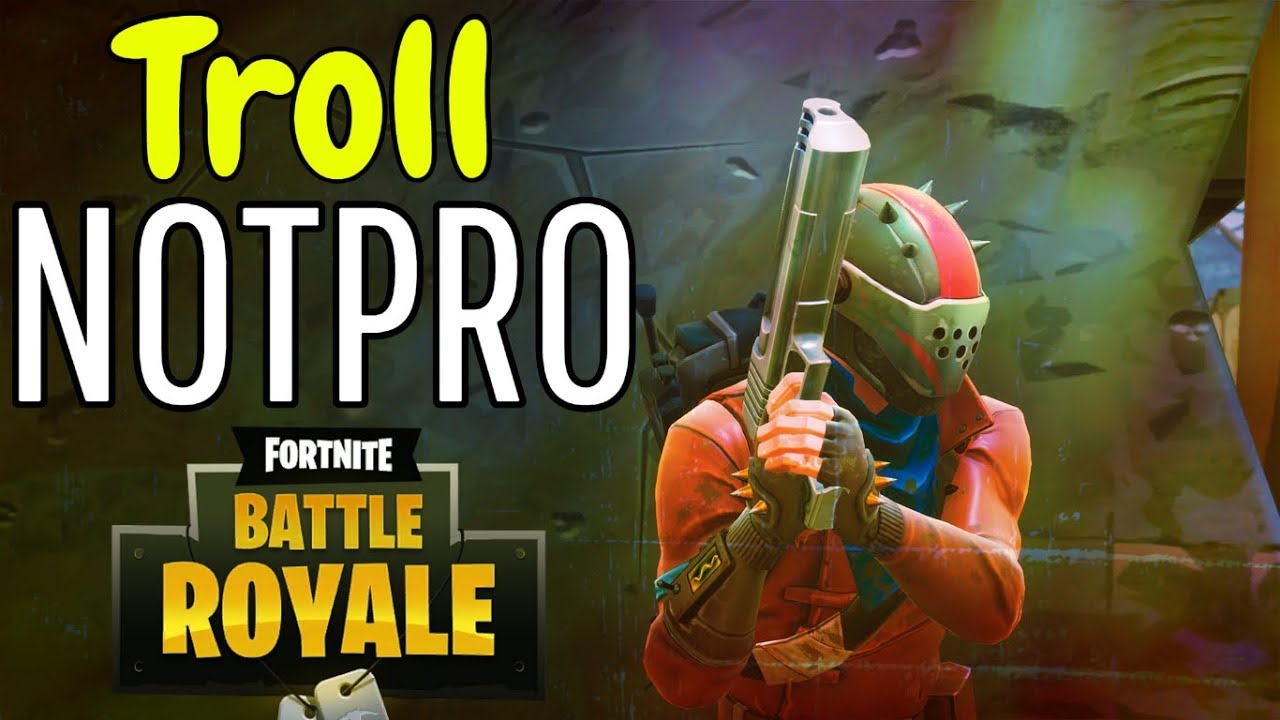 SKYBASE დასასრული & TROLL NOTPRO ( Fortnite Battle Royale ) - ქართულად [REDZERG]