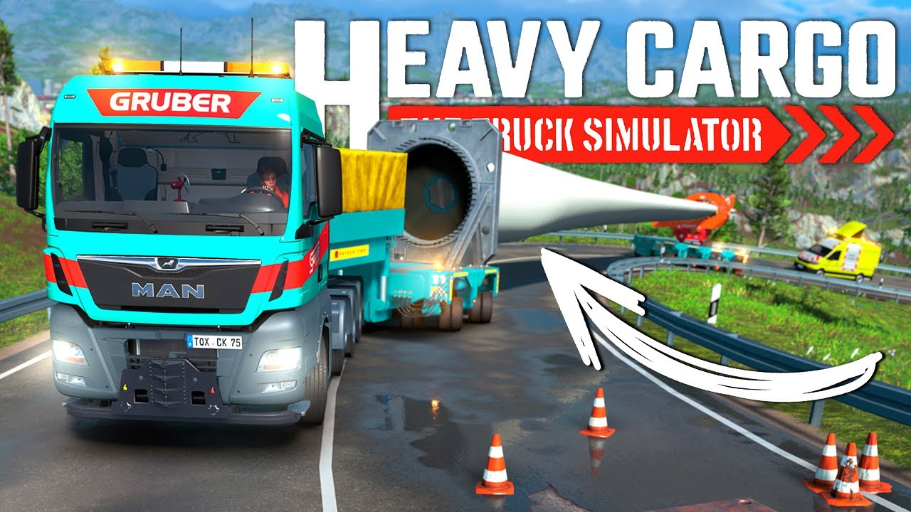КОНКУРЕНТ ETS2? НОВАЯ ИГРА О НЕГАБАРИТНЫХ ПЕРЕВОЗКАХ — Heavy Cargo - The Truck Simulator