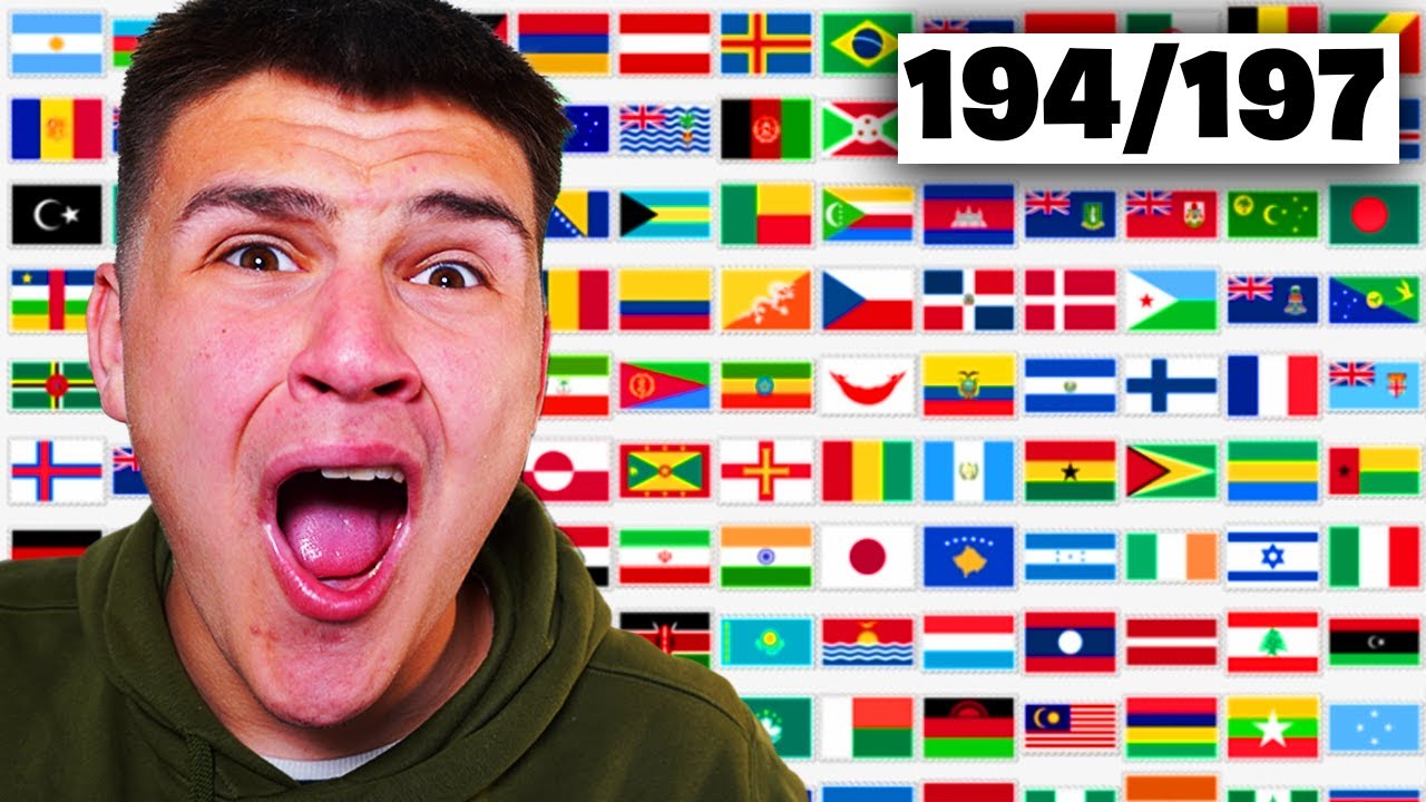 Can I Name All 197 Flags Of The World ?