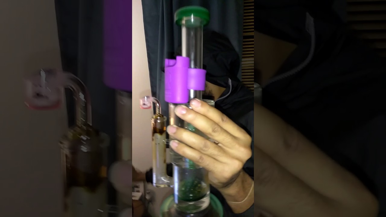 When taking a dab goes wrong
