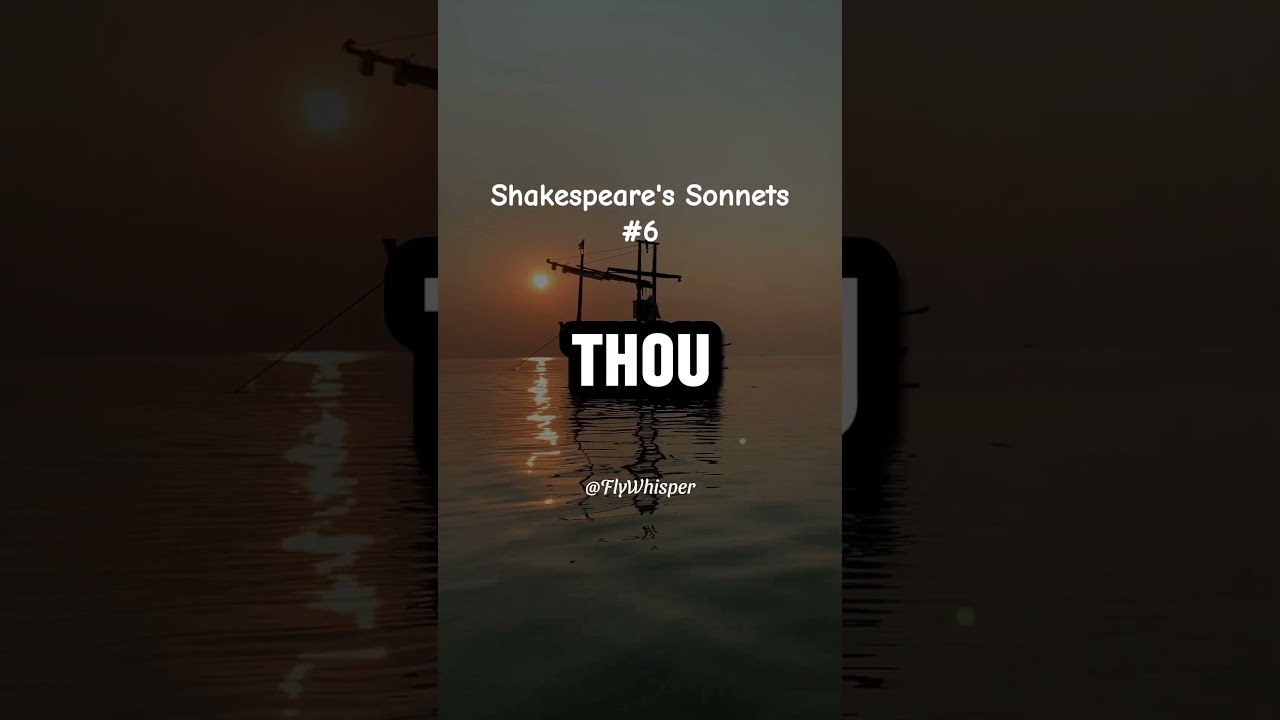 Shakespeare's Sonnets（6）