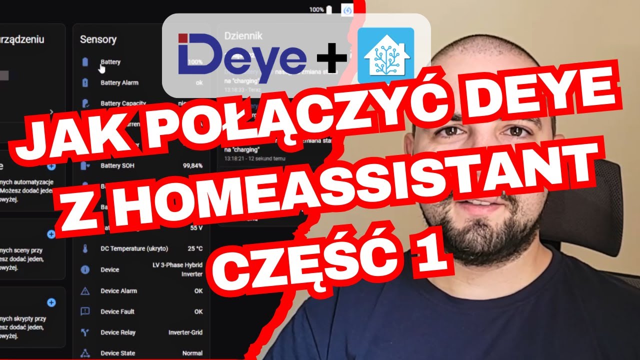 Jak połączyć Deye z HomeAssistant. Część 1. Solarman #deye #homeassistant #magazynenergii