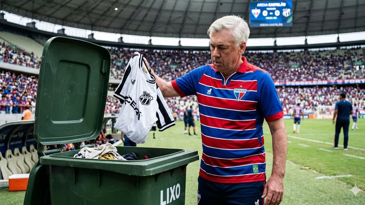 PASMEM!!! CARLO ANCELOTTI NÃO RESOLVE CEARÁ - DIRETORIA DO CEARA SÓ CONTRATA JOGADORES RUINS 