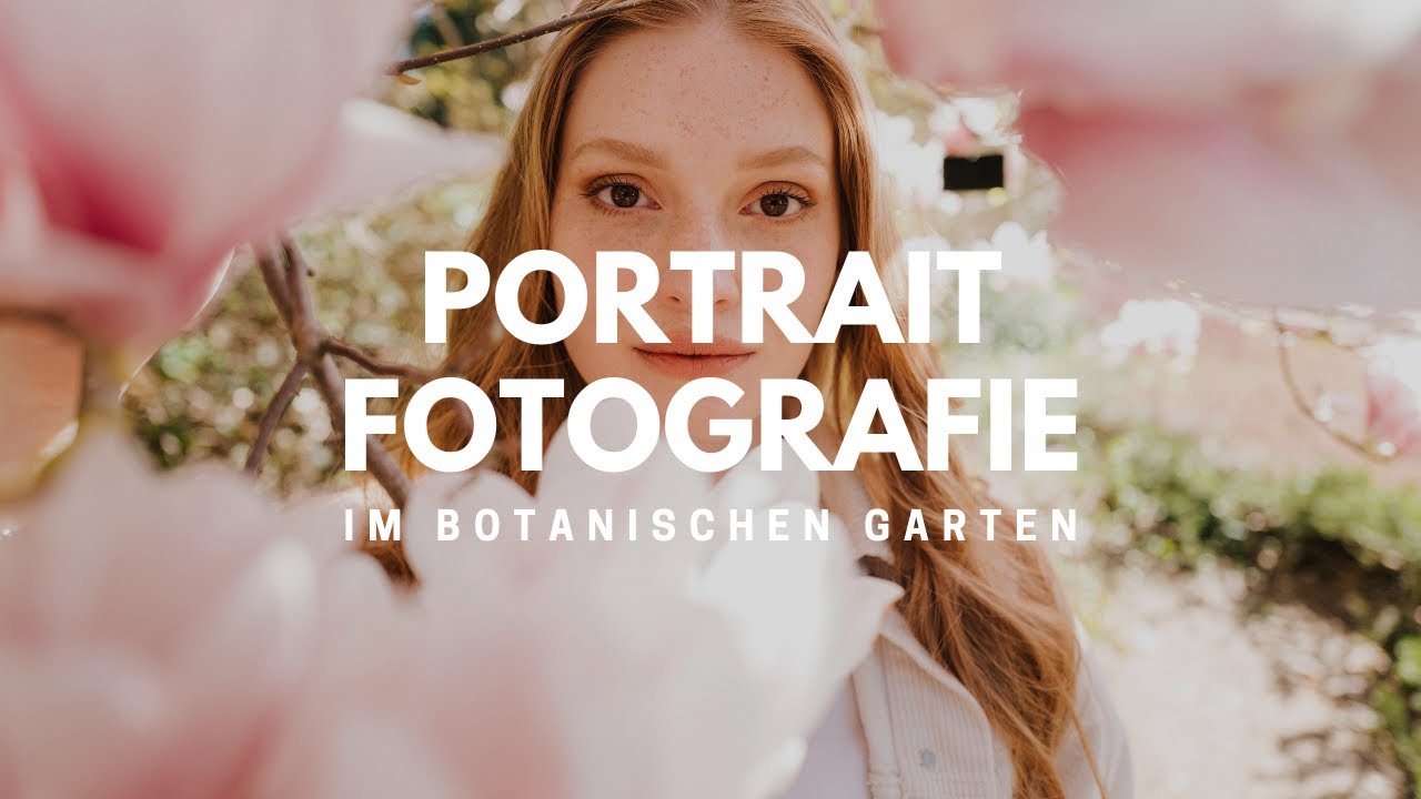 PORTRAIT FOTOGRAFE im BOTANISCHEN GARTEN