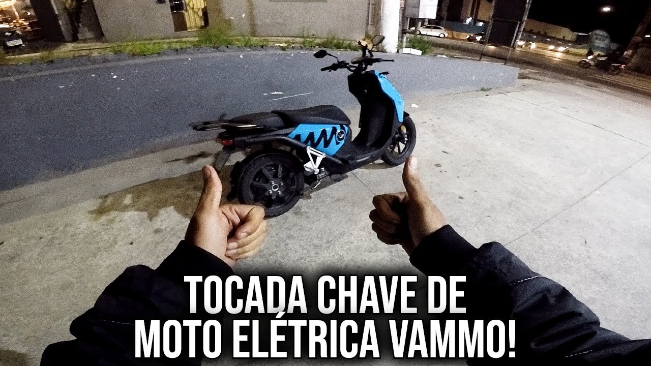 PILOTANDO PELA PRIMEIRA VEZ UMA MOTO ELÉTRICA! VAMMO CPX 0KM 2025!
