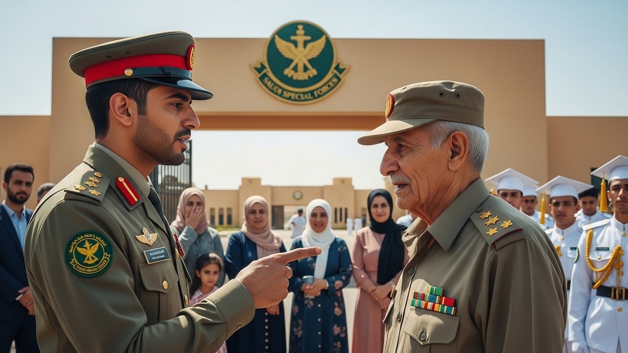 مُنع من رؤية حفيده بسبب ملابسه، حتى كشف عن هويته التي هزت القاعدة