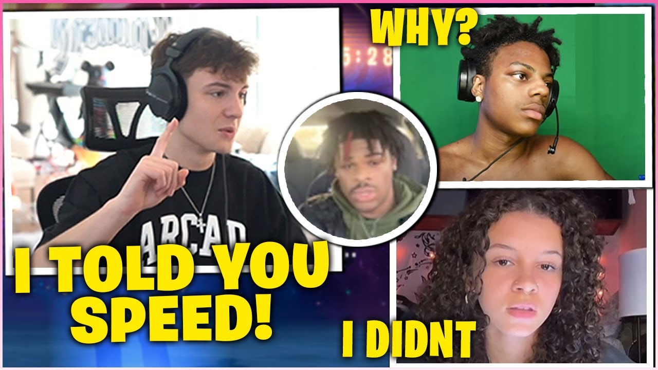 CLIX отреагировала на то, что ISHOWSPEED изменила Алия...