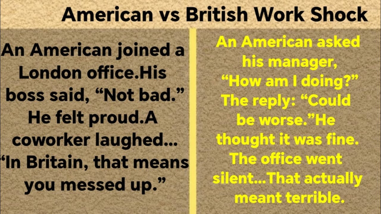 Why Americans Get Shocked by British Workplace Culture 😅🇬🇧