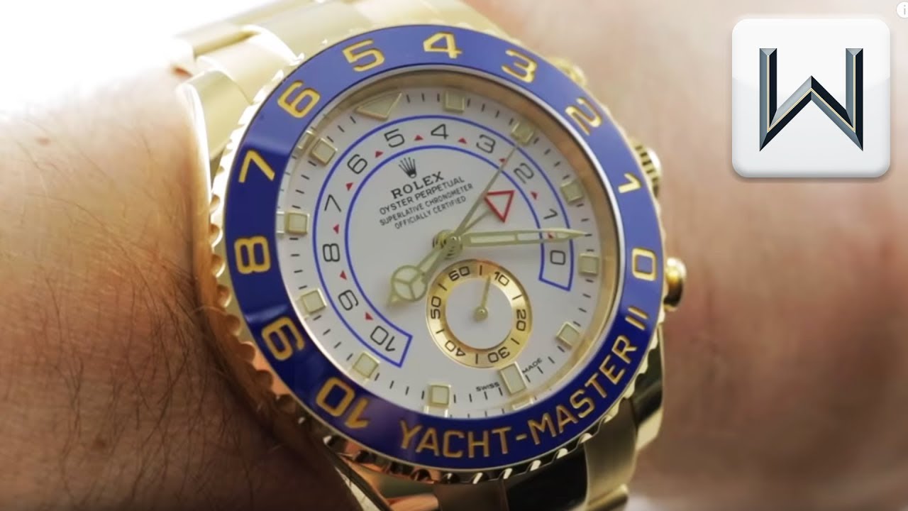 Rolex Yacht-Master II Regatta Chronograph (2017 Dial) 116688 Luxury Watch Review