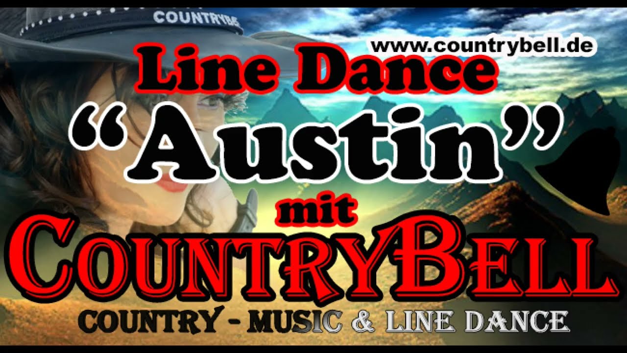 CountryBell - Austin ( Line Dance Lernen & Tanzen / Cover by Dasha)
