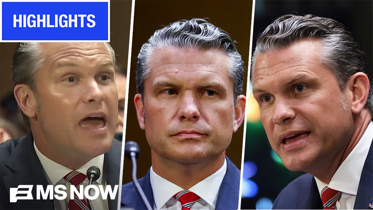 FIERY MOMENTS: Pete Hegseth GRILLED on Iran war funding, leadership | MS NOW Highlights