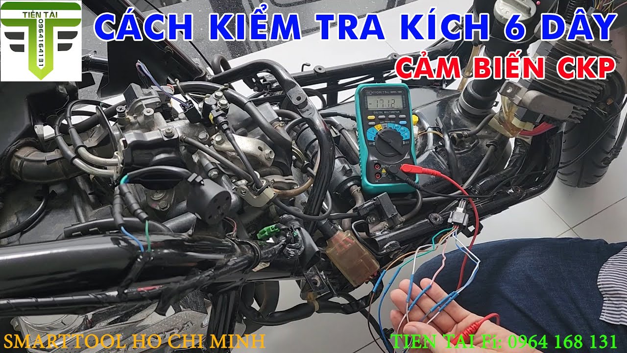 Máy Đọc Lỗi Smarttool 2 - Cách Kiểm Tra Cảm Biến CKP 6 Dây | Tiến Tài Fi