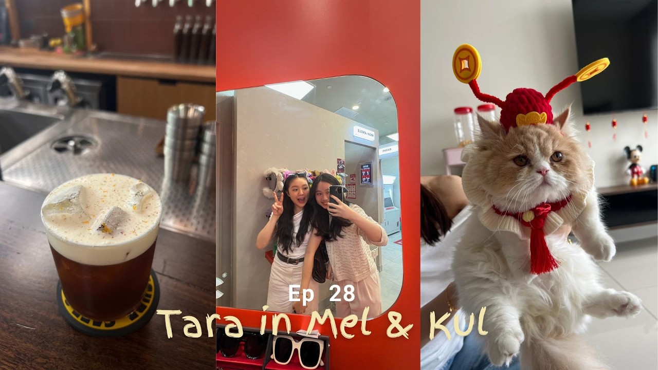 墨爾本 Vlog Ep 28: 在墨爾本最後幾天，必喝咖啡，很愛的acai bowl, 回家啦，和朋友見面