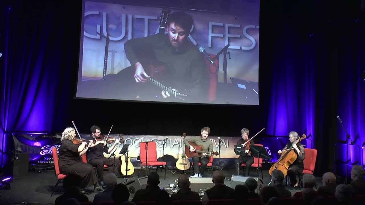 Will McNicol with Innotet at the Ullapool Guitar Festival 2025.