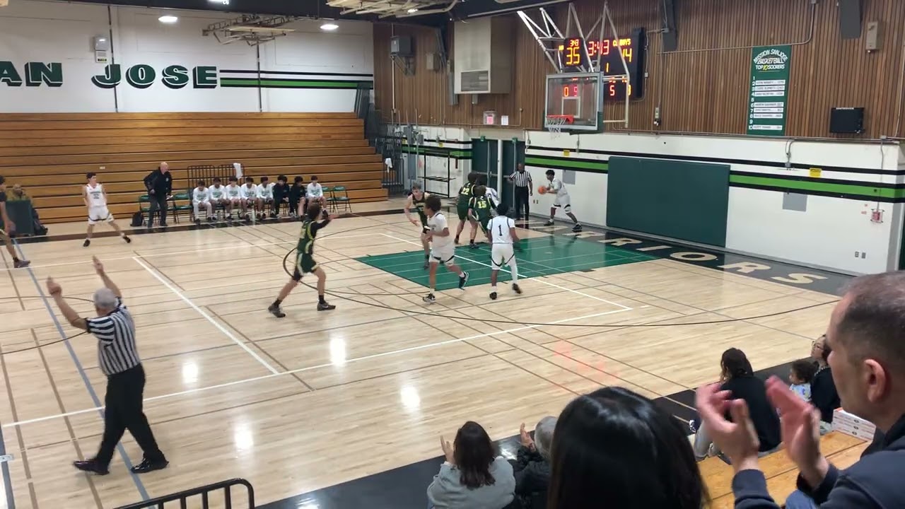 Mission San Jose high school Varsity boys basketball MSJ vs Livermore high 2025-12-17