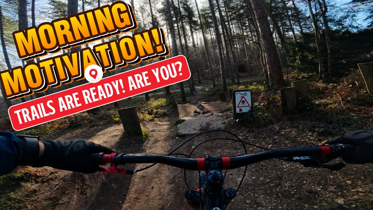 MTB Morning Motivation: 15 Miles at Sherwood Pines! 🌲☀️
