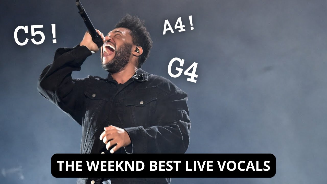 The Weeknd - Best live vocals