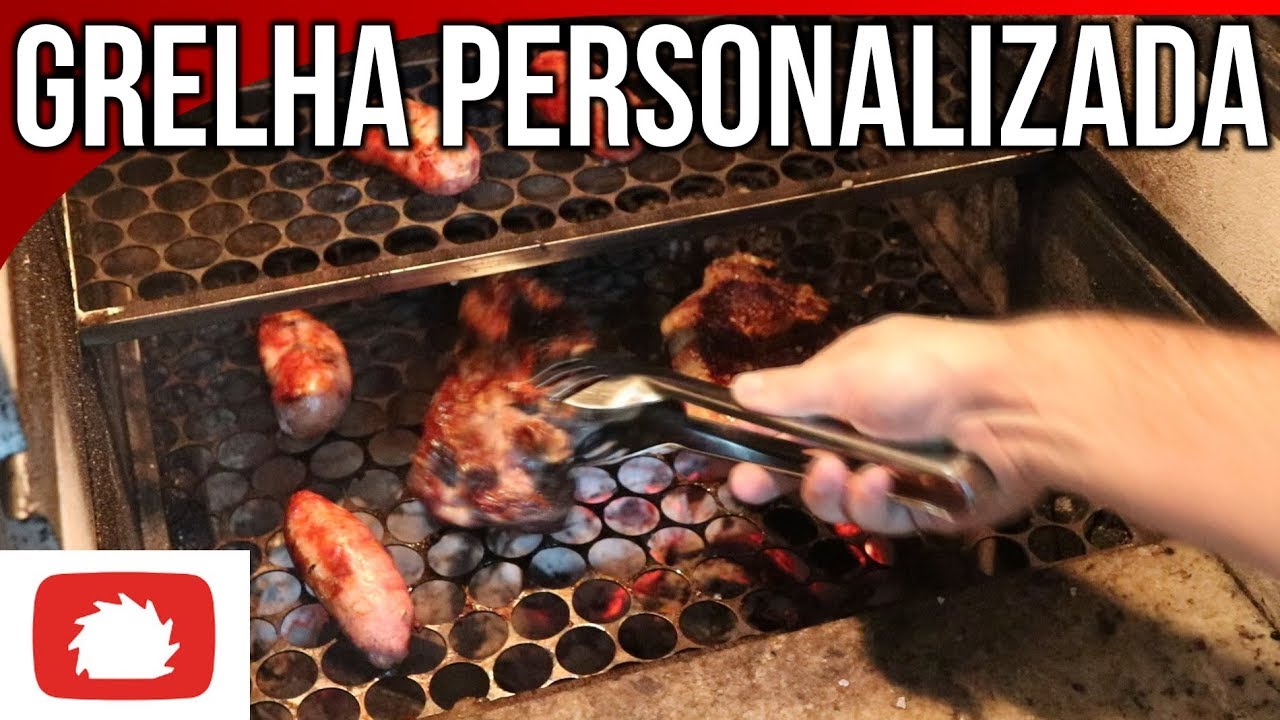 Como fazer Grelha para churrasqueira personalizada | Na oficina S05E23