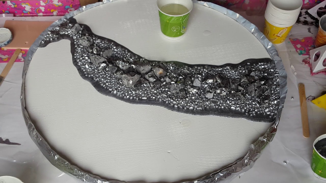 Platinum Resin Geode Part 1 & 2