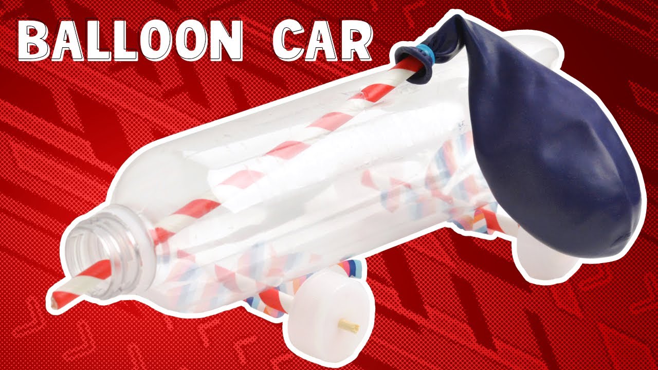 Balloon Car | How to Make a Balloon Powered Car