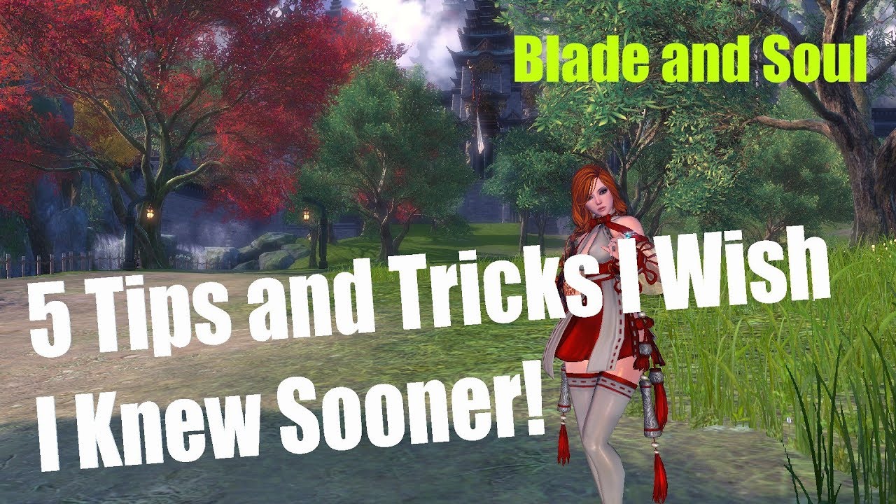 [Blade and Soul] 5 Lesser Known Tips and Tricks!
