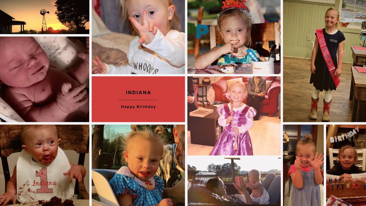 Indiana's first 8 birthdays