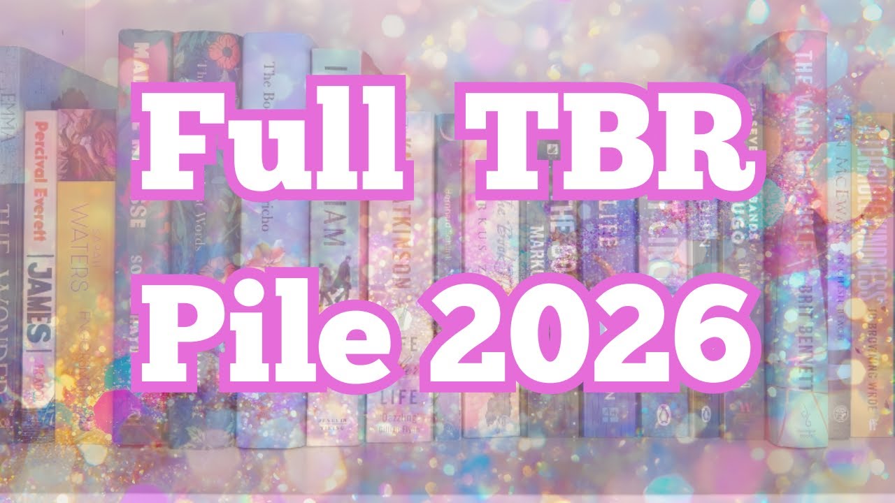 All My Unread Books- Full TBR Pile 2026 📚