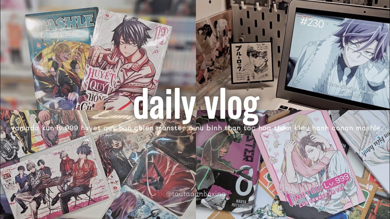 🐽Ежедневный видеоблог ✩ Manga Haul ✩ Ямада 4 ✩ Хоа Том 9 ✩ Машле 13 ✩ Monster 8 12 ✩ Тоуген Анки ...