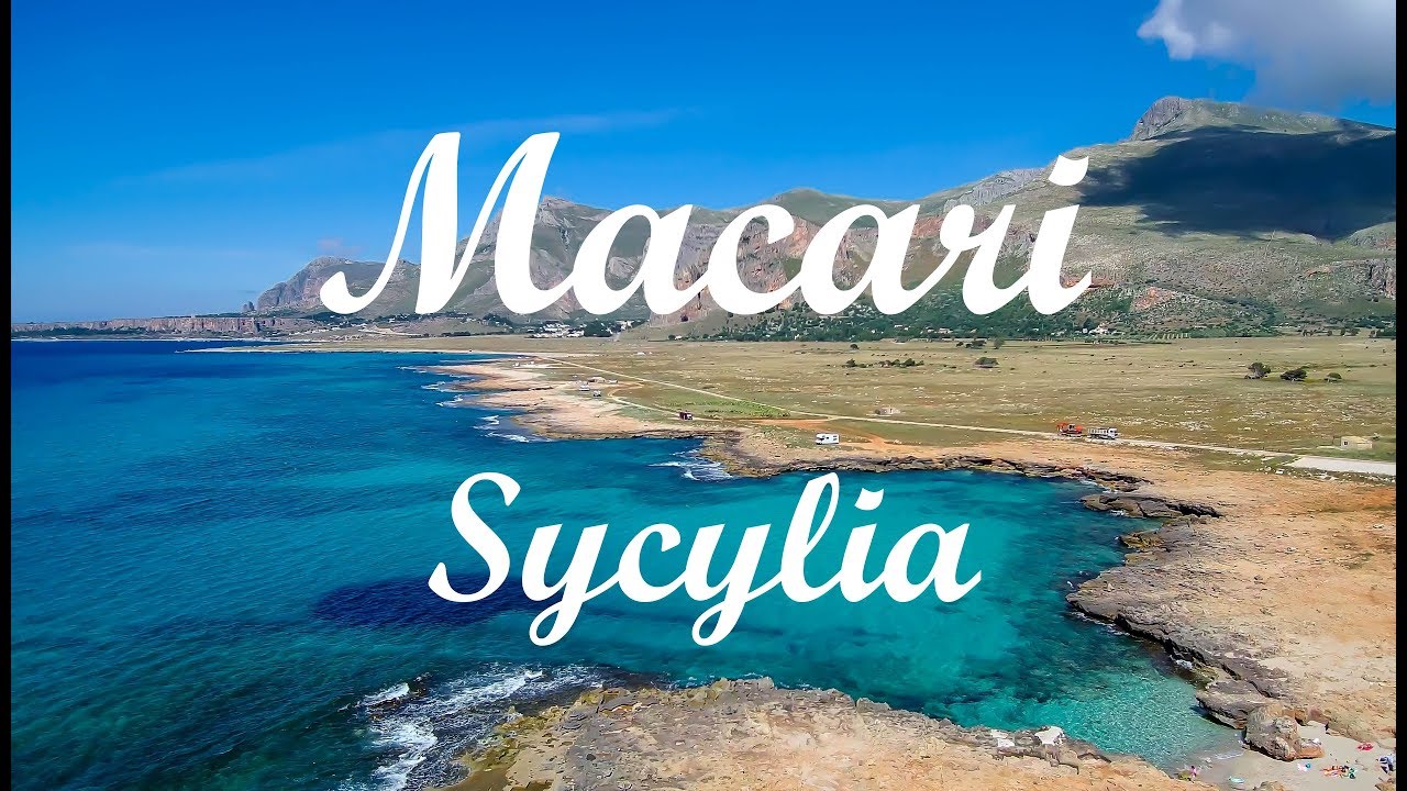 Macari, Zachodnia Sycylia, Włochy. Italia z drona