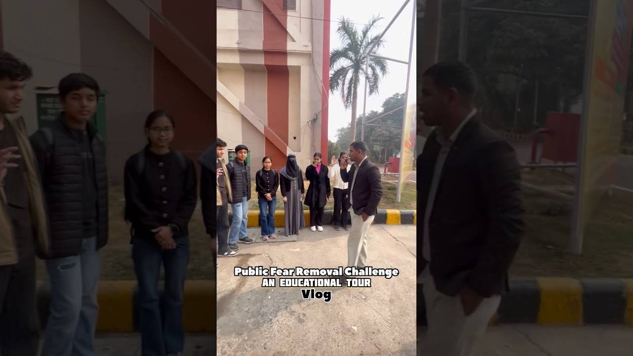 Vlog Challenge To Breaking Public Fear 😰 