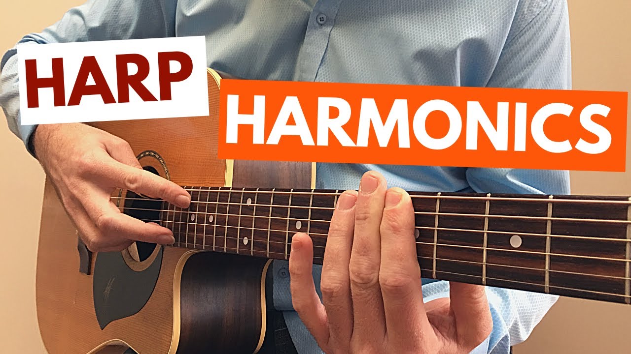 [Harp Harmonic Guitar Lesson] - Learn How To Play Harp Harmonics