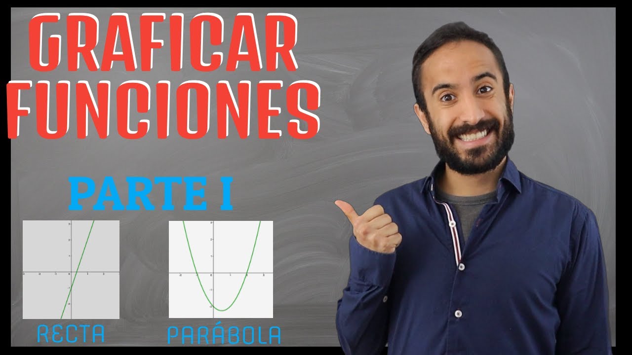 Cómo graficar FUNCIONES | Parte I: recta y parábola | Álgebra Para Todos