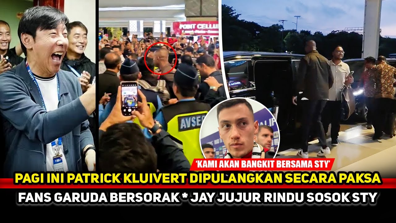 AKHIRNYA TERJADI! Patrick Kluivert diusir Suporter Garuda~Jay Idzes beri kode STY kembali
