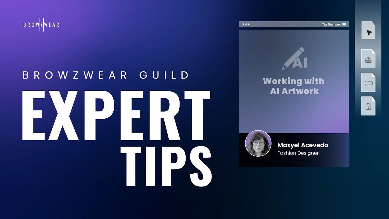 Browzwear Guild Expert Tips: Working with AI Artwork