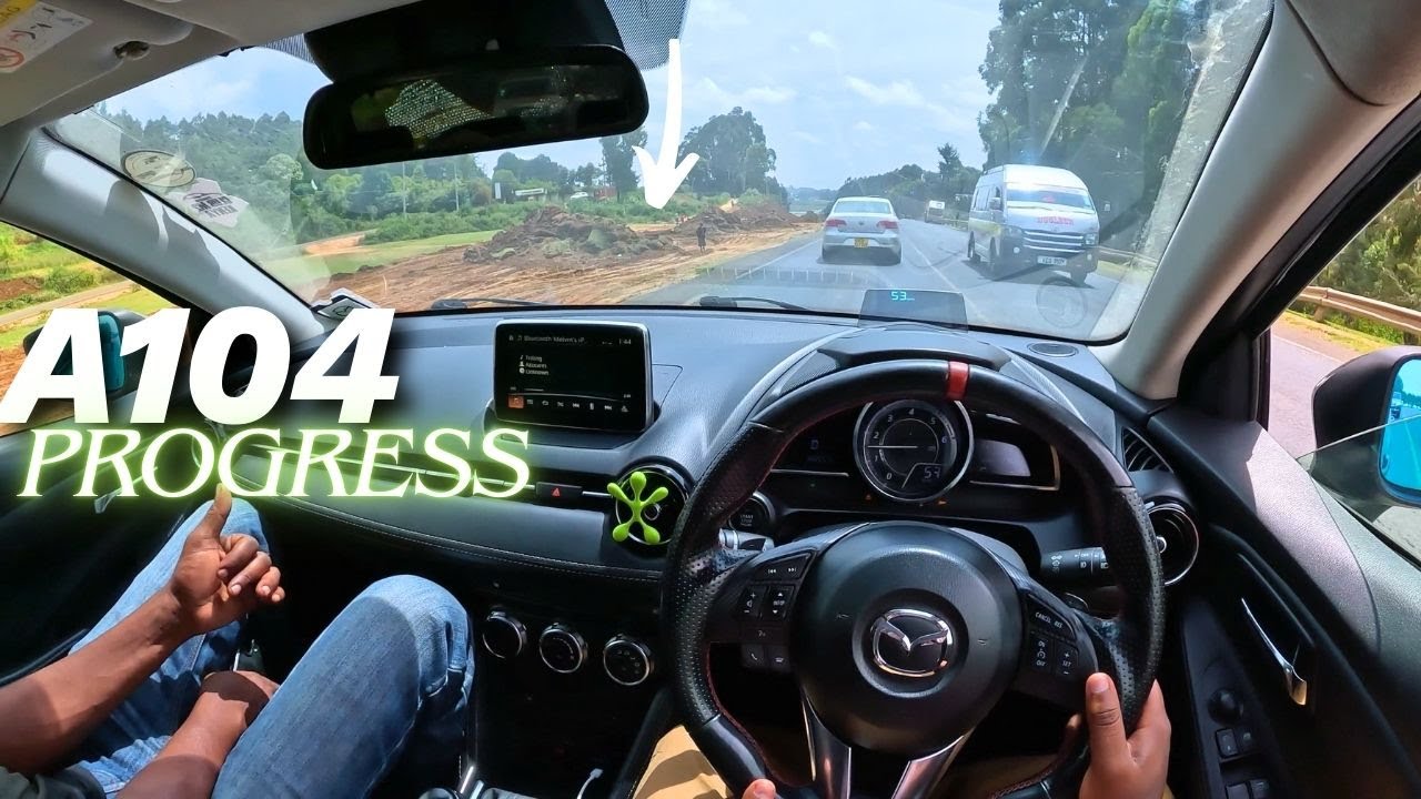 POV Drive. Dueling Progress on A104. #pov #adventure