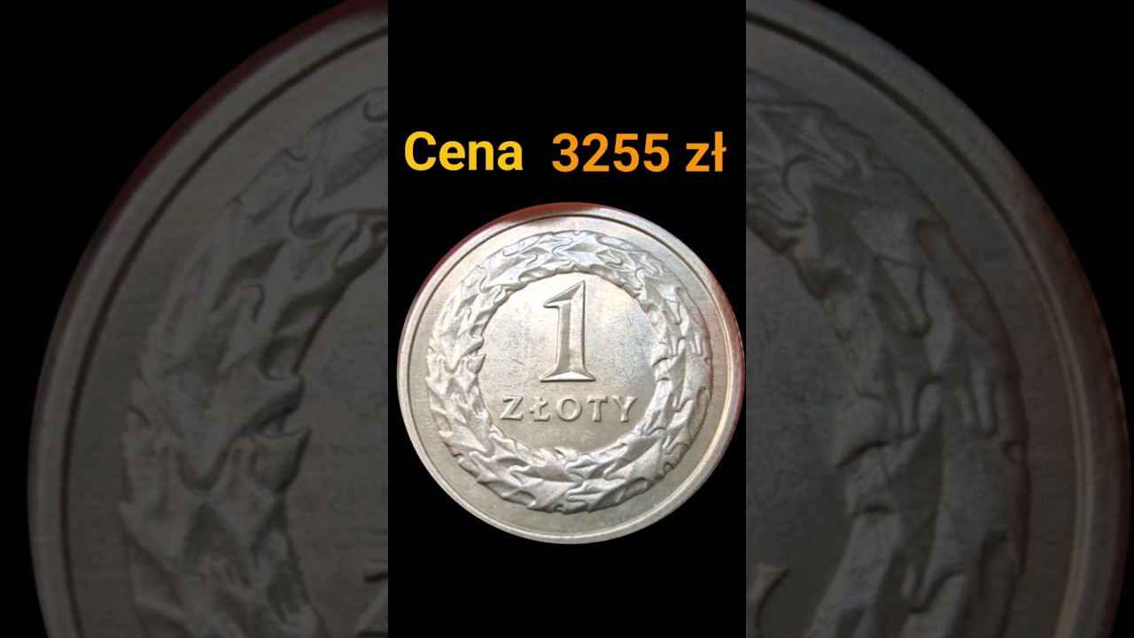 Szok, 1 złoty 1990 w cenie 3255 złotych #short #numizmatyka #monety