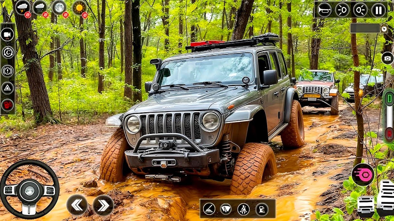 4x4 Offroad Jeep Driving Simulator 3D 🚙 | Extreme SUV 4x4 Offroad Game Android Gameplay 2026 Part 1