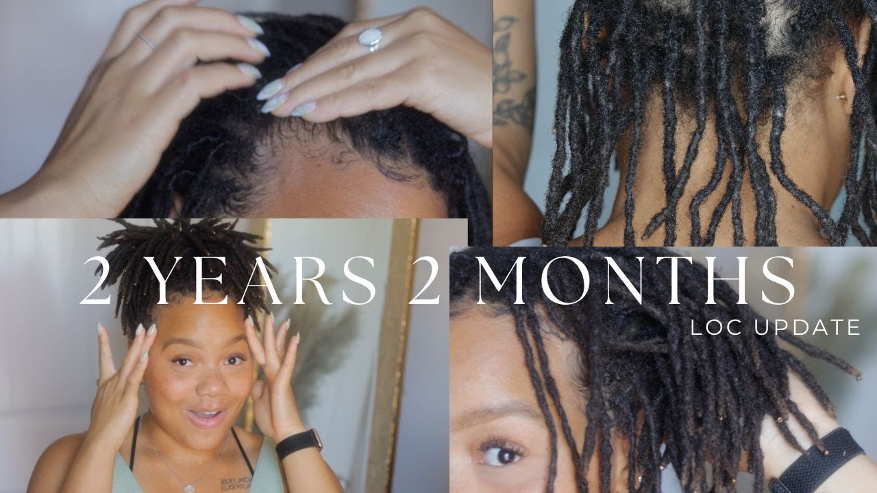 2 Year 2 Month Loc Update | LOC BUILD UP, BREAKAGE & HAIR GROWTH|
