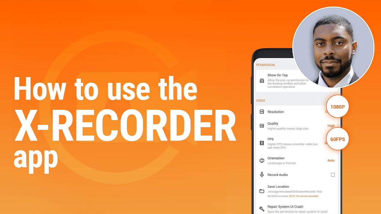 Инструкция по использованию приложения X Recorder: Как использовать приложение XRecorder на Andro...
