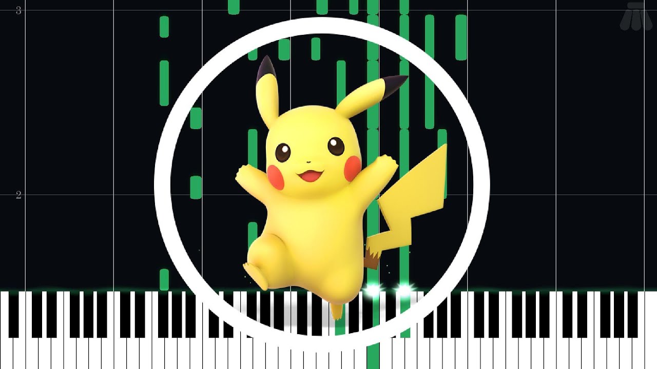 Coiffure Clips - Pok&eacute;mon X & Pok&eacute;mon Y - Intermediate Piano Tutorial