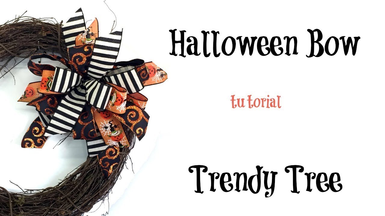 2017 Halloween Bow using the Terri Bow Technique and Pro Bow